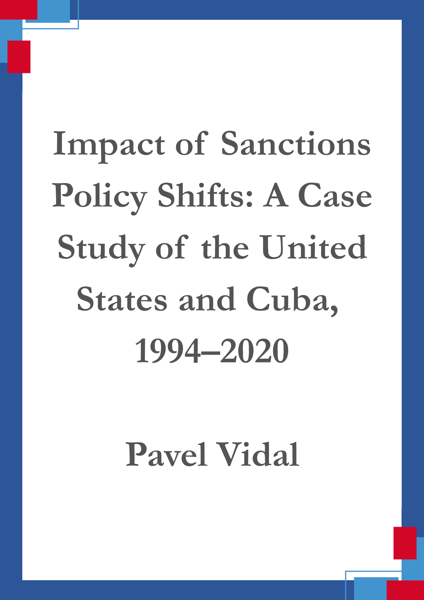 Impact of Sanctions Policy Shifts