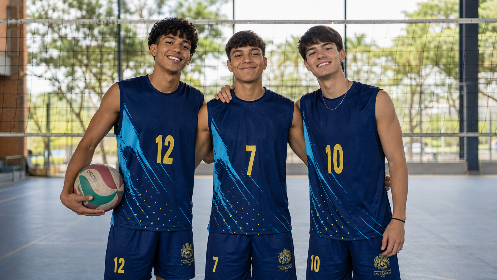 Centro deportivo Equipo voleibol 