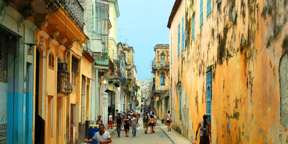 Calle en La Habana