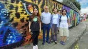 Mural magia y biodiversidad del Valle del Cauca